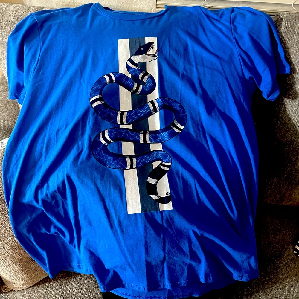 Snake Print T-Shirt XL